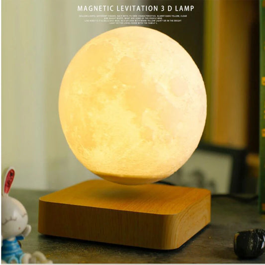 Night Light Levitating Moon Lamp Touch Magnetic Levitation Table