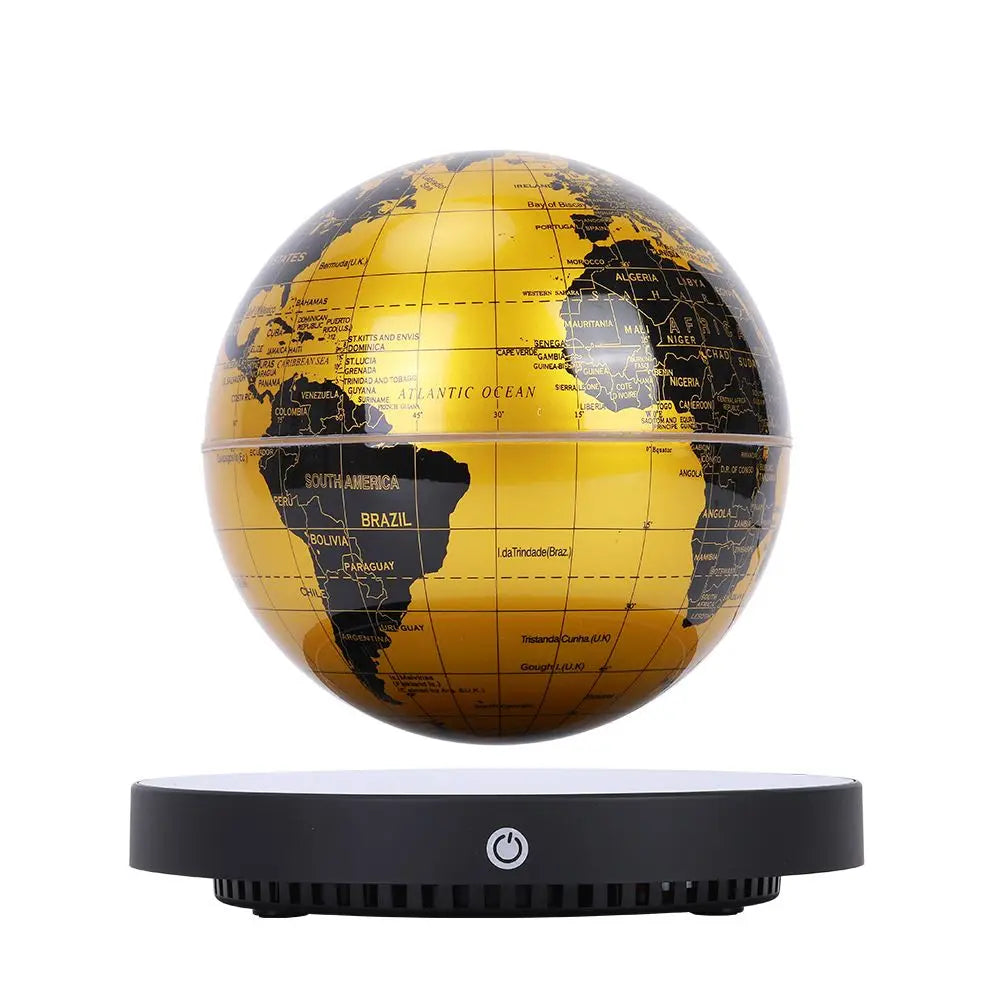 Levitating Lamp Magnetic Levitation Globe LED Earth Floating Rotating