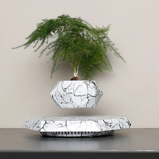 Magnetic Levitation Pot Potted Plant For Desk Decor Gift Levitating