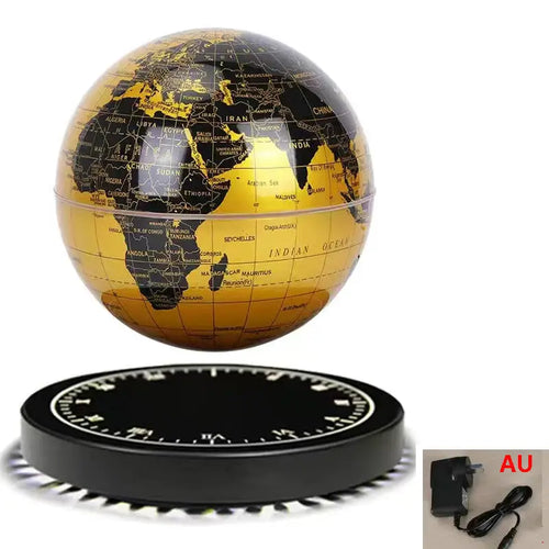 Levitating Lamp Magnetic Levitation Globe LED Earth Floating Rotating